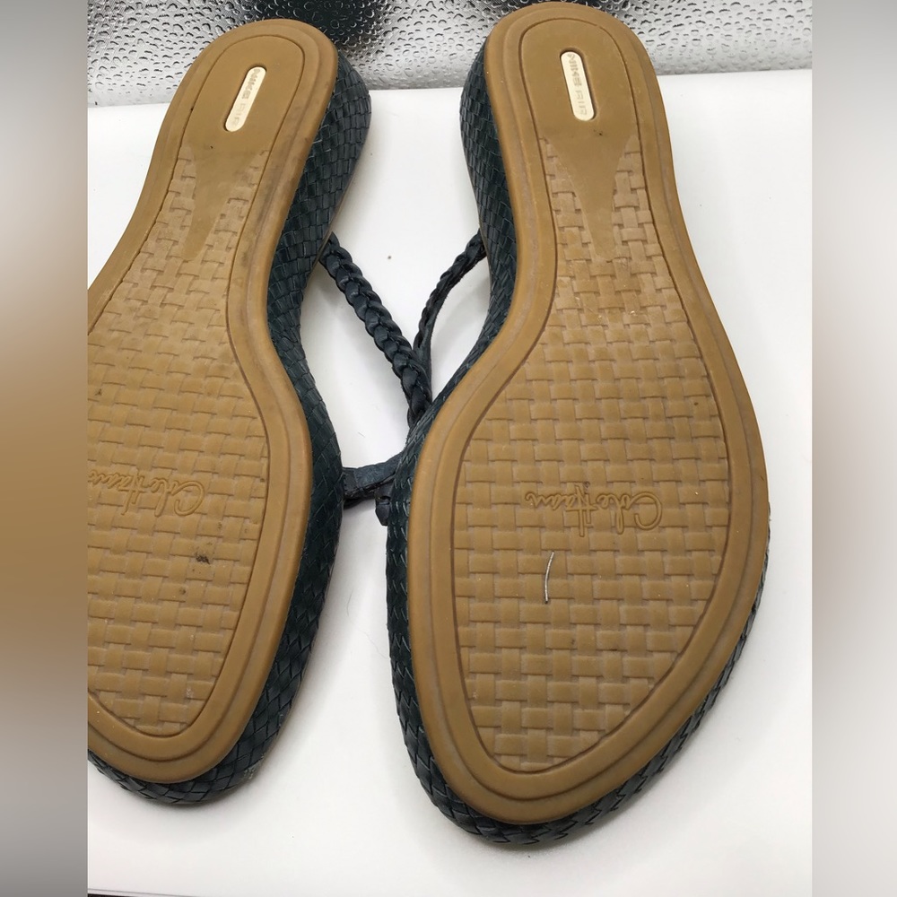 Gently used Cole Haan Beautiful Blue Sandals in Size 9 - Picture 2 of 3